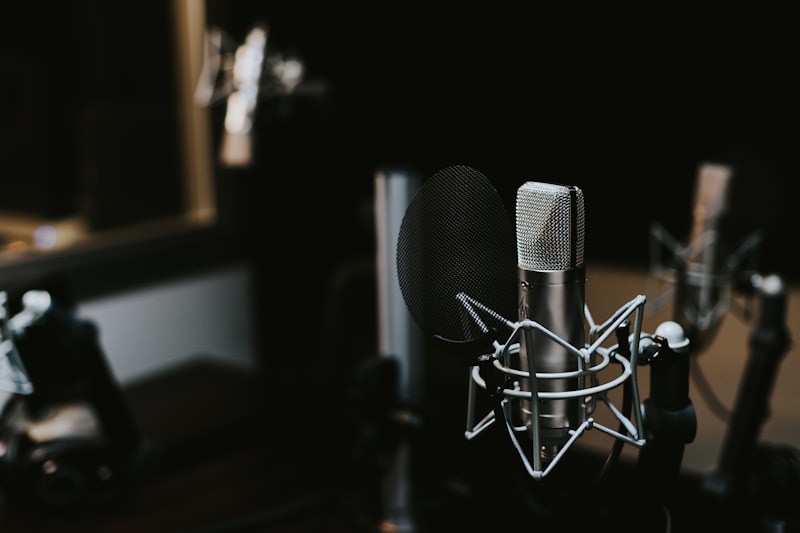 Podcast Studio Mikrofon